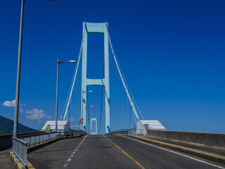 Fototapeta premium 【広島県】呉市・安芸灘大橋
