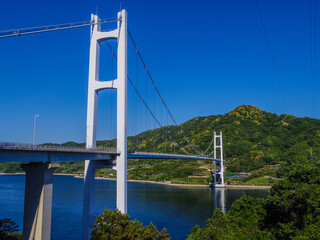 Fototapeta premium 【広島県】呉市・豊島大橋