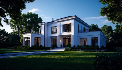 Fototapeta premium luxury home in florida