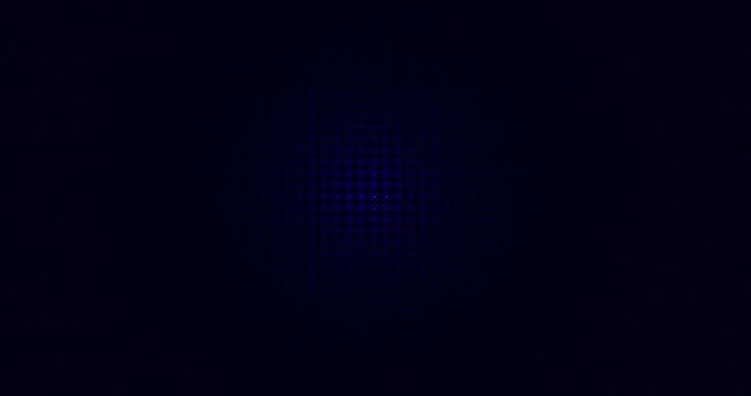 Abstract dark background with pulsing light patterns.