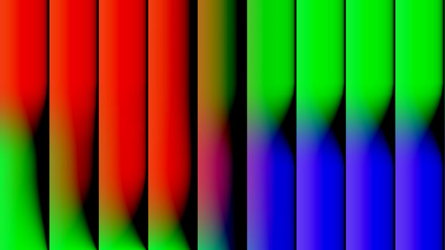Gradient color bars abstract rainbow spectrum