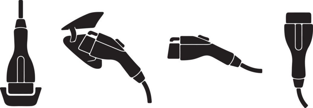 Electric vehicle charging plugs