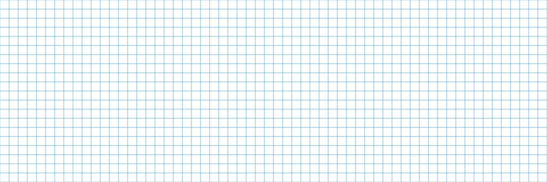Simple blue grid background with evenly spaced lines forming classic graph paper pattern clean minimal design for education planning drafting geometry texture for print and web