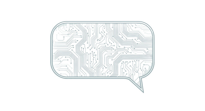 Speech Bubble Icon Design Element.