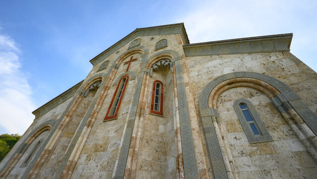 Monastery of St. Nino at Bodbe, Georgian Orthodox Christian pilgrimage site in Sighnaghi, Kakheti region of Georgia