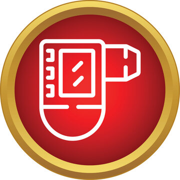 Breathalyzer device checking alcohol level for driver safety