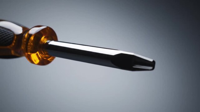 screwdriver and screw