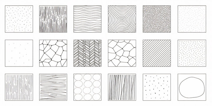 Architectural CAD Hatch Patterns Set seamless construction Material Symbols Floor Plan Texture Collection