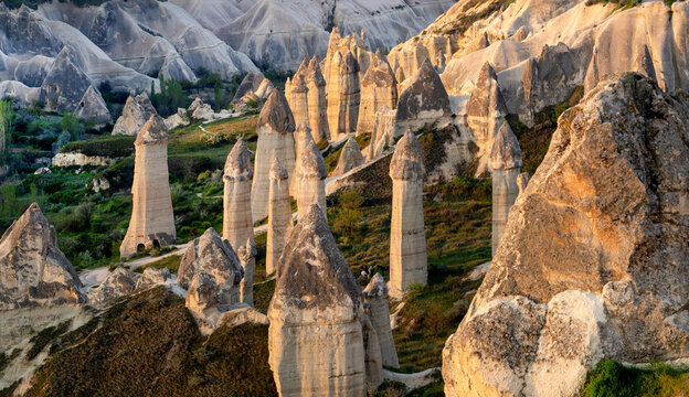 Cappadocia landscape in Turkey