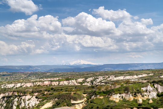 Cappadocia landscape in Turkey