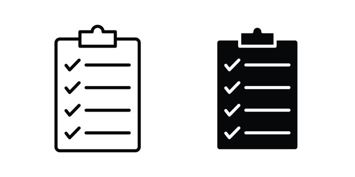 Clipboard check icon