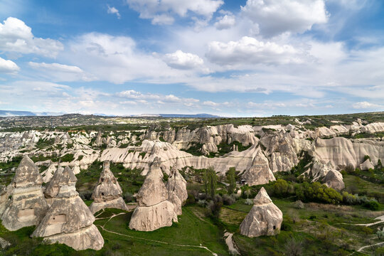 Cappadocia landscape in Turkey