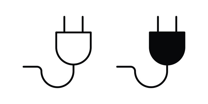 Electrical plug icon