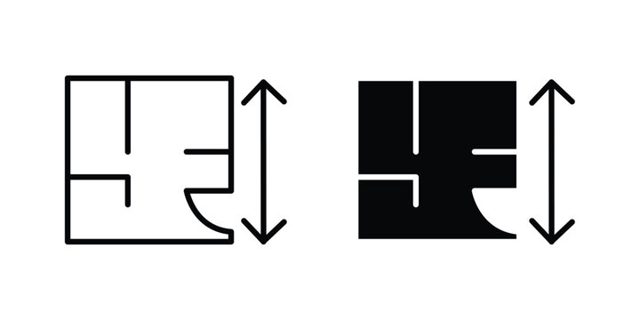 Architecture plan icon
