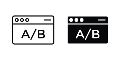 A B testing icon © Topline