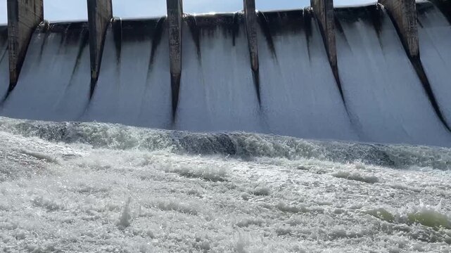 dam on the river