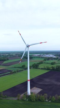 Wind Turbine Power Across the Countryside