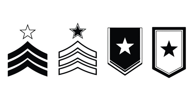 Military Rank Logos