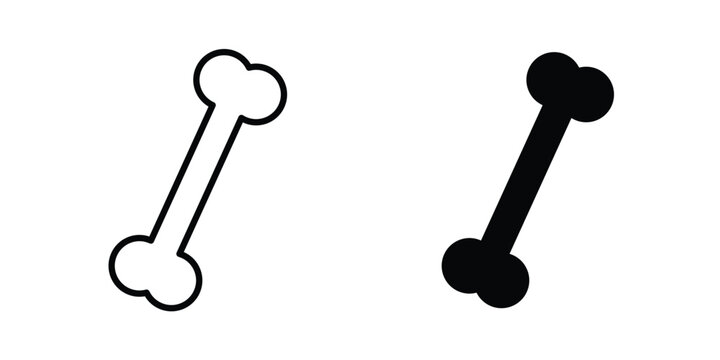 Bones icon vector illustration on white
