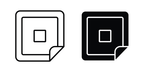 Nicotine patch icon