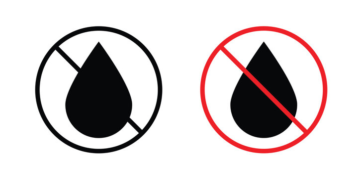 No wet icon