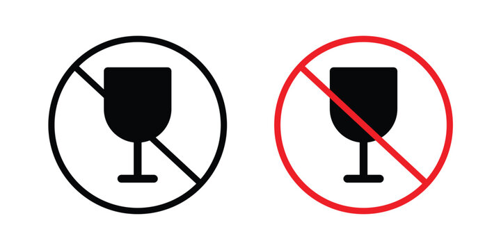 No wine sign