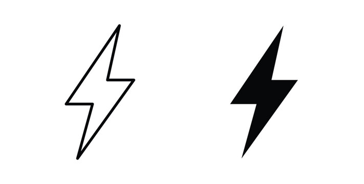 Thunder bolt icon