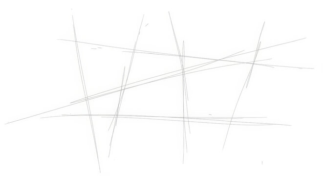 Monoline of intersecting geometric paths and lines abstract