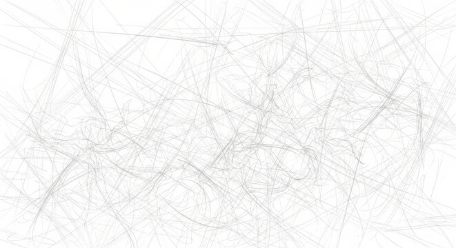Ethereal monoline neural network pathways abstract lines