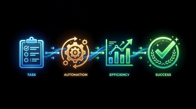 Business process automation leads to efficiency and success