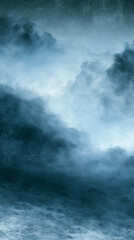 Fototapeta premium Abstract Background of Colorful Gradient Smoke Clouds: Vibrant & Dynamic Art Design