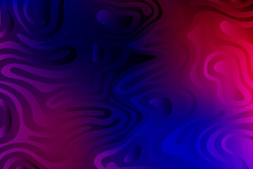 Obraz premium Neon liquid light pattern background with swirling smoke-like waves in magenta and deep violet tones, creating a futuristic abstract glow for digital