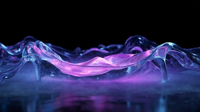 Cyberpunk Glass Acrylic Glow