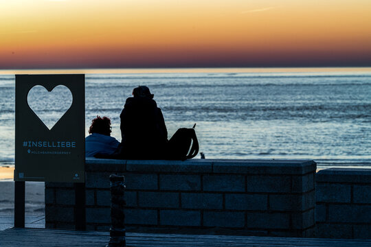 Es wird Abend auf Norderney