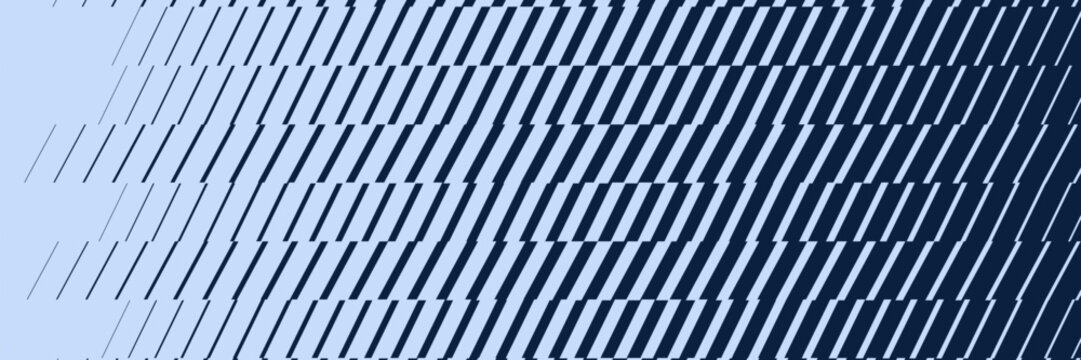 Abstract background with gradient blue diagonal lines for modern design.