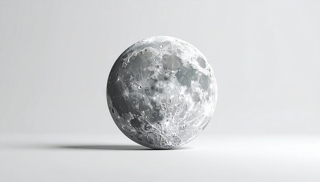 Realistic lunar surface sphere