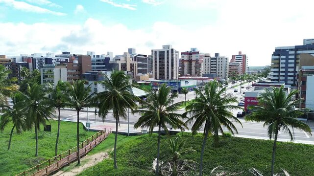 skyline, vista da cidade 