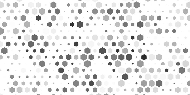 Random halftone. Pointillism style. Background with irregular, chaotic dots, points, circle. Abstract monochrome pattern. Black and white color. Vector illustration