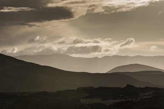Volcanic landscape, Icelandic highlands, Iceland