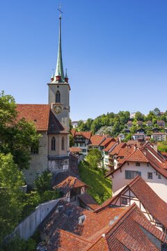Bernese Old Town, Nydeggkirche, Nydegg district, Bern, Canton of Bern, Switzerland