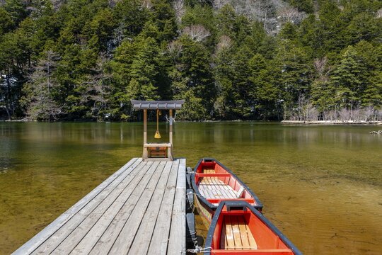 Myojin First Pond, Kamikochi, Matsumoto, Nagano, Japan