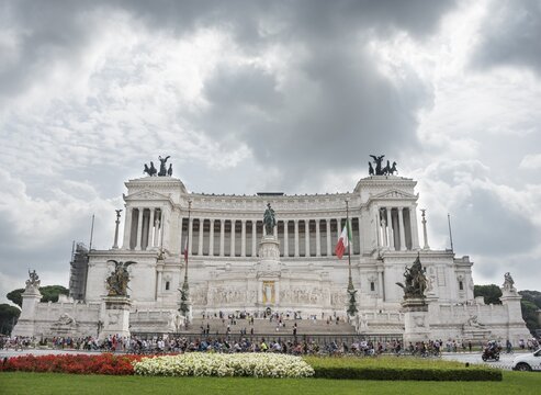 National Monument to Victor Emmanuel II, Vittorio Emanuele Monument, Capitol, Rome, Lazio, Italy