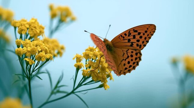 butterfly on a flower