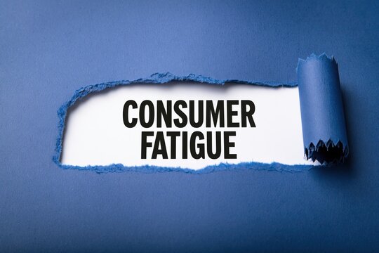 Consumer Fatigue Marketing Challenge on Torn Paper