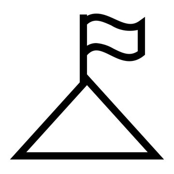 Flag on Peak
