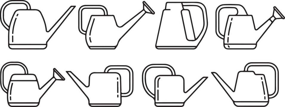 Vector illustration of hand drawn black keys on white keyboard Vector