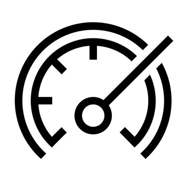 Dashboard Speedometer Gauge Icon