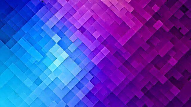 Colorful geometric mosaic pattern