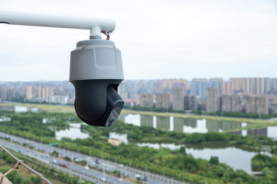 Smart Security PTZ Camera for Urban Public Safety