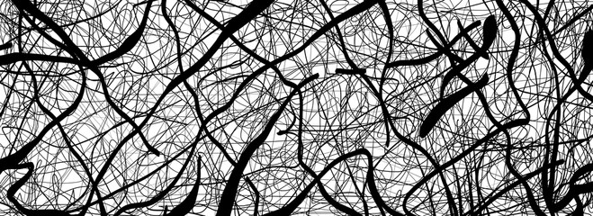 Abstract image for printing. Picture for modern interiors. The picture is painted by hand on a tablet. © neurostructure